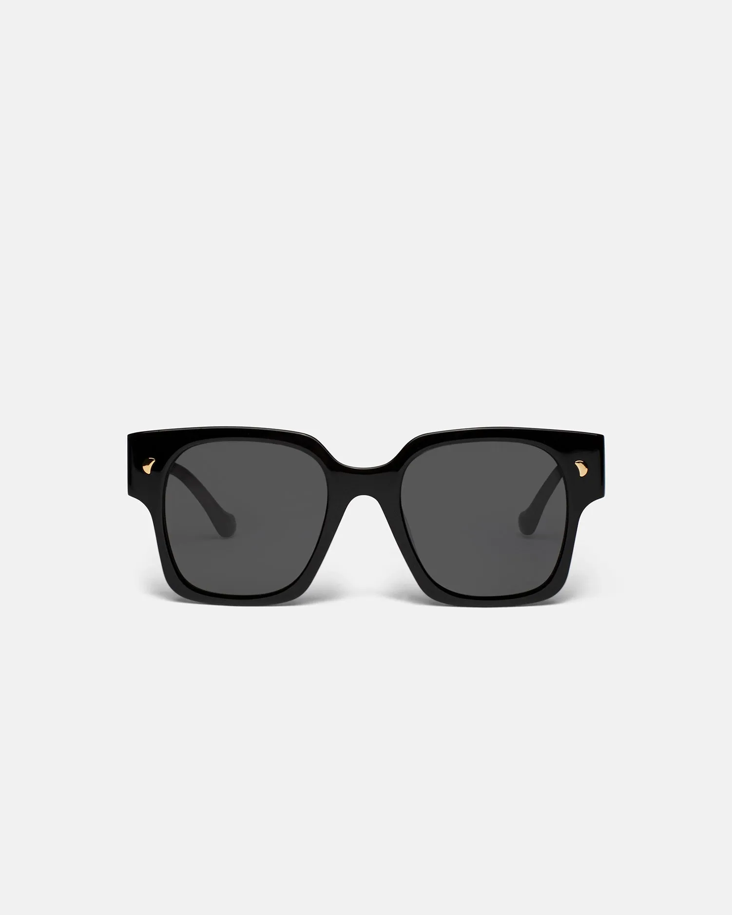 Shae - Oversized D-Frame Sunglasses - GreyBlack sold by Nanushka