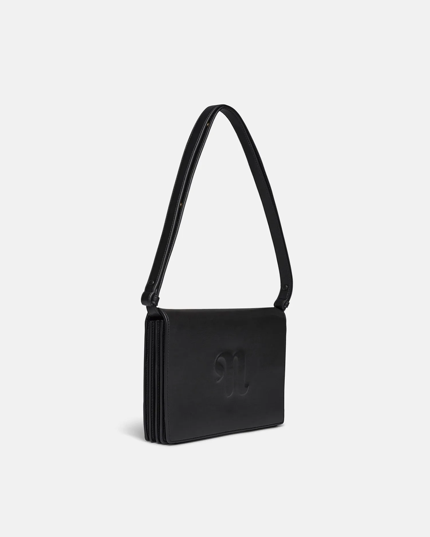 The Concertina Large - Alt-Nappa Shoulder Bag - Black sold by Nanushka product image thumbnail 2
