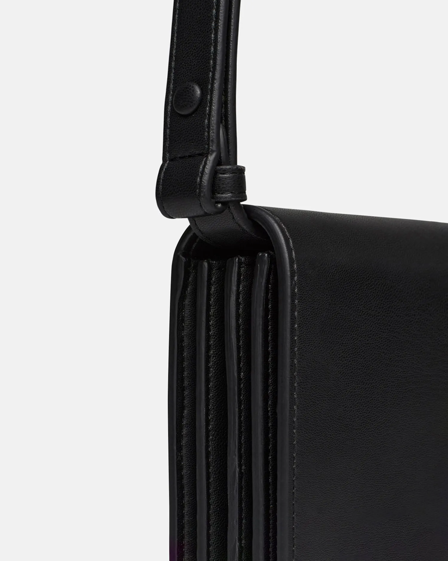 The Concertina Large - Alt-Nappa Shoulder Bag - Black sold by Nanushka product image thumbnail 5