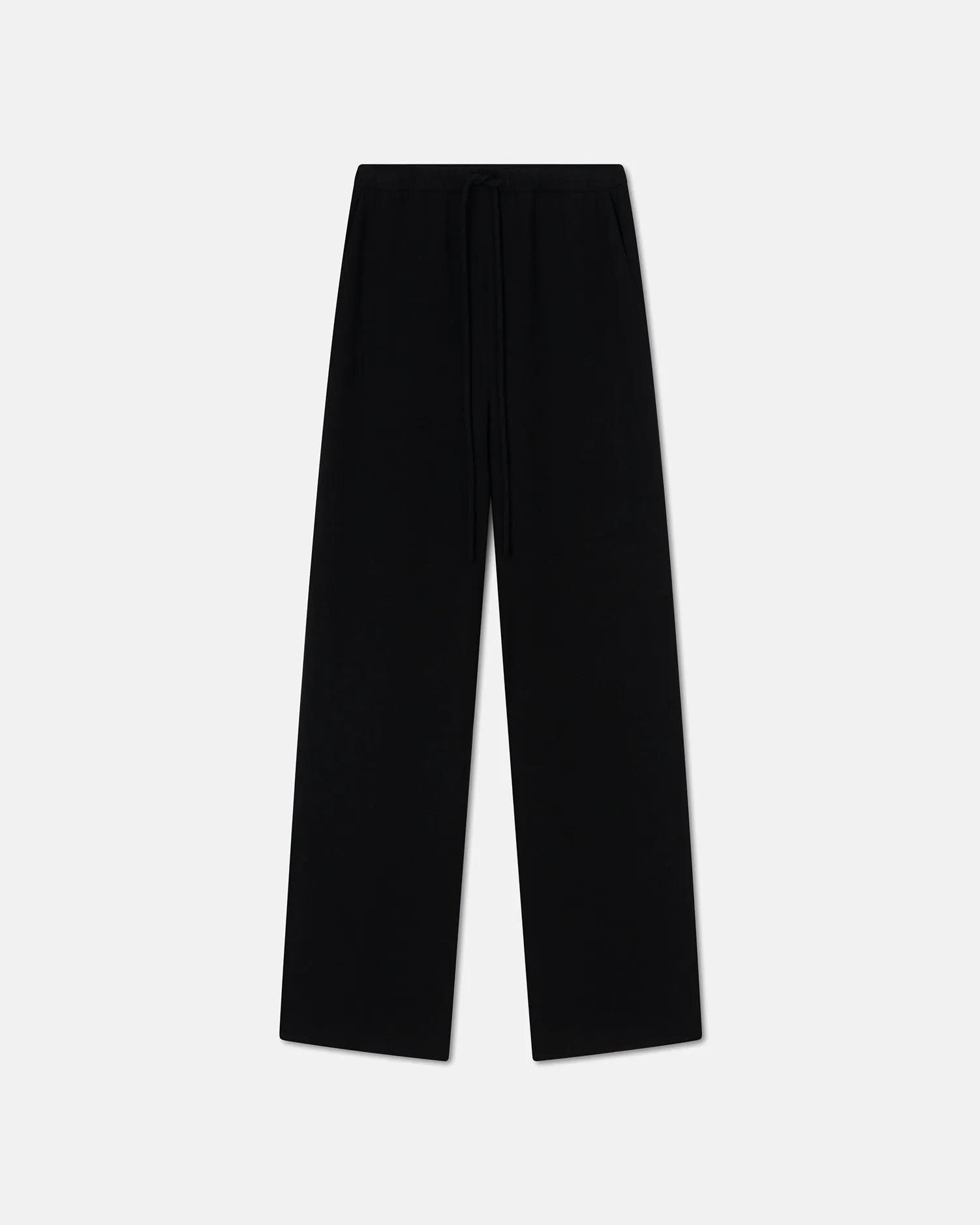Polyka - Sale Bouclé Crepe Pants - Black sold by Nanushka