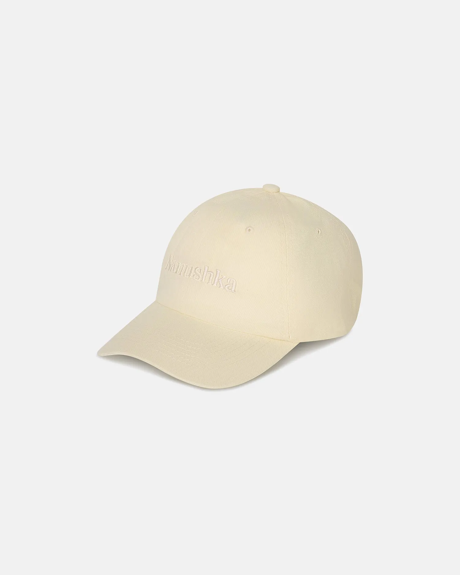 Val - Logo Cap - Creme sold by Nanushka