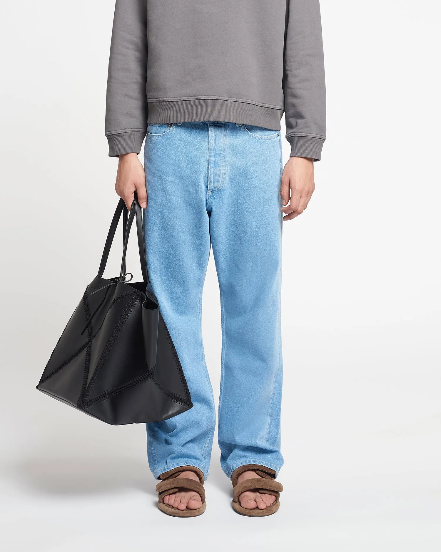 Gannon - Straight-Leg Jeans - Eco Light Wash sold by Nanushka product image thumbnail 3