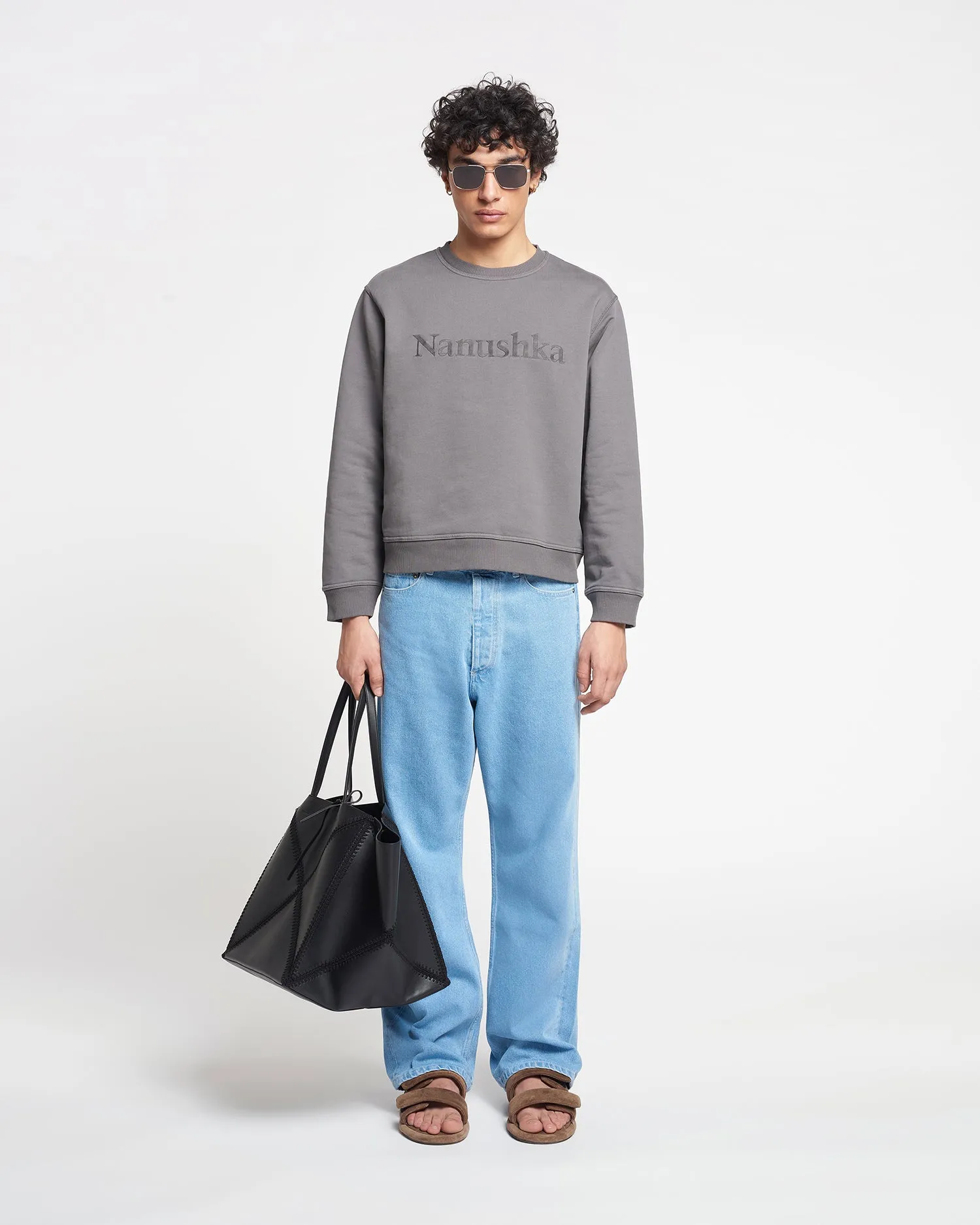 Gannon - Straight-Leg Jeans - Eco Light Wash sold by Nanushka