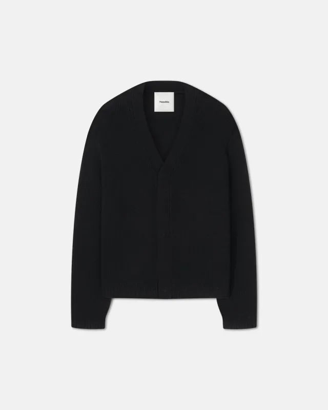 Braye - Cashmere-Blend Cardigan - Black sold by Nanushka
