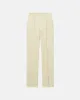 Ratana - Crinkled-Satin Slim-Leg Pants - Green Tea sold by Nanushka
