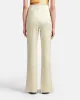 Ratana - Crinkled-Satin Slim-Leg Pants - Green Tea sold by Nanushka