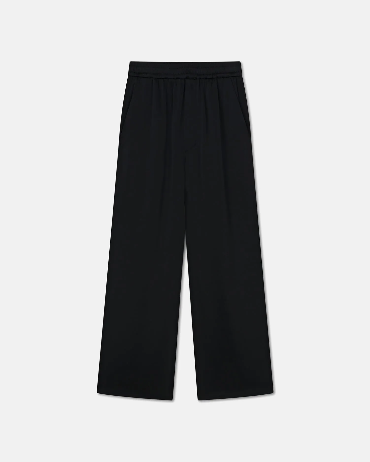 Odessa - Slip Satin Pants - Black sold by Nanushka product image thumbnail 4