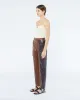 Chrissie - Sale Anew Textured Corset Top - Creme sold by Nanushka