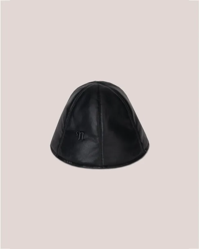 Ricky -Okobor™ Alt-Leather Bucket Bag - Black sold by Nanushka