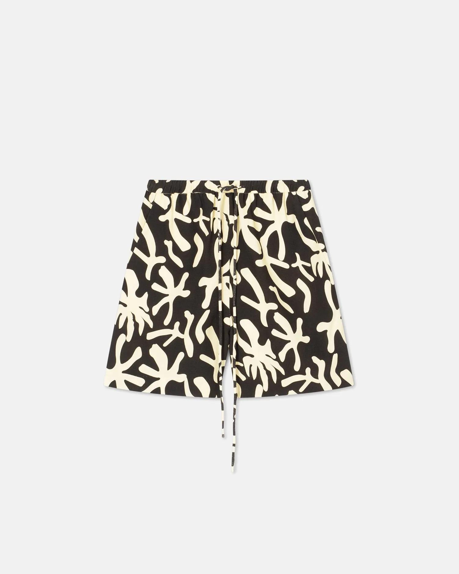 Anne - Sale Printed Crepe Shorts - Reef sold by Nanushka