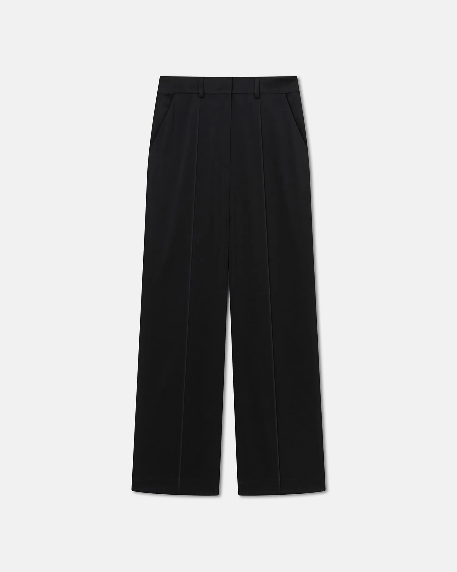 Zoelle - Slip-Satin Pants - Black sold by Nanushka