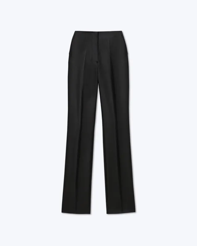 Maurie - Sale Tailored Satin Pants - Black made by Nanushka
