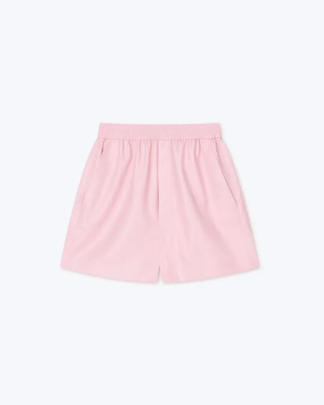 Brenna - Okobor™ Alt-Leather Shorts - Pink sold by Nanushka