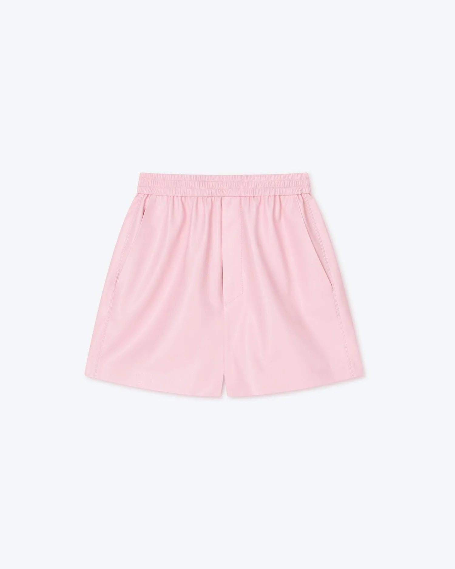 Brenna - Okobor™ Alt-Leather Shorts - Pink sold by Nanushka