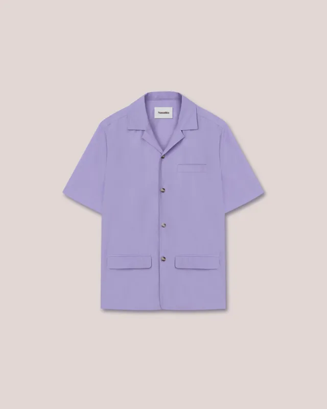 Maxim - Sale Short-Sleeve Shirt - Lilac sold by Nanushka