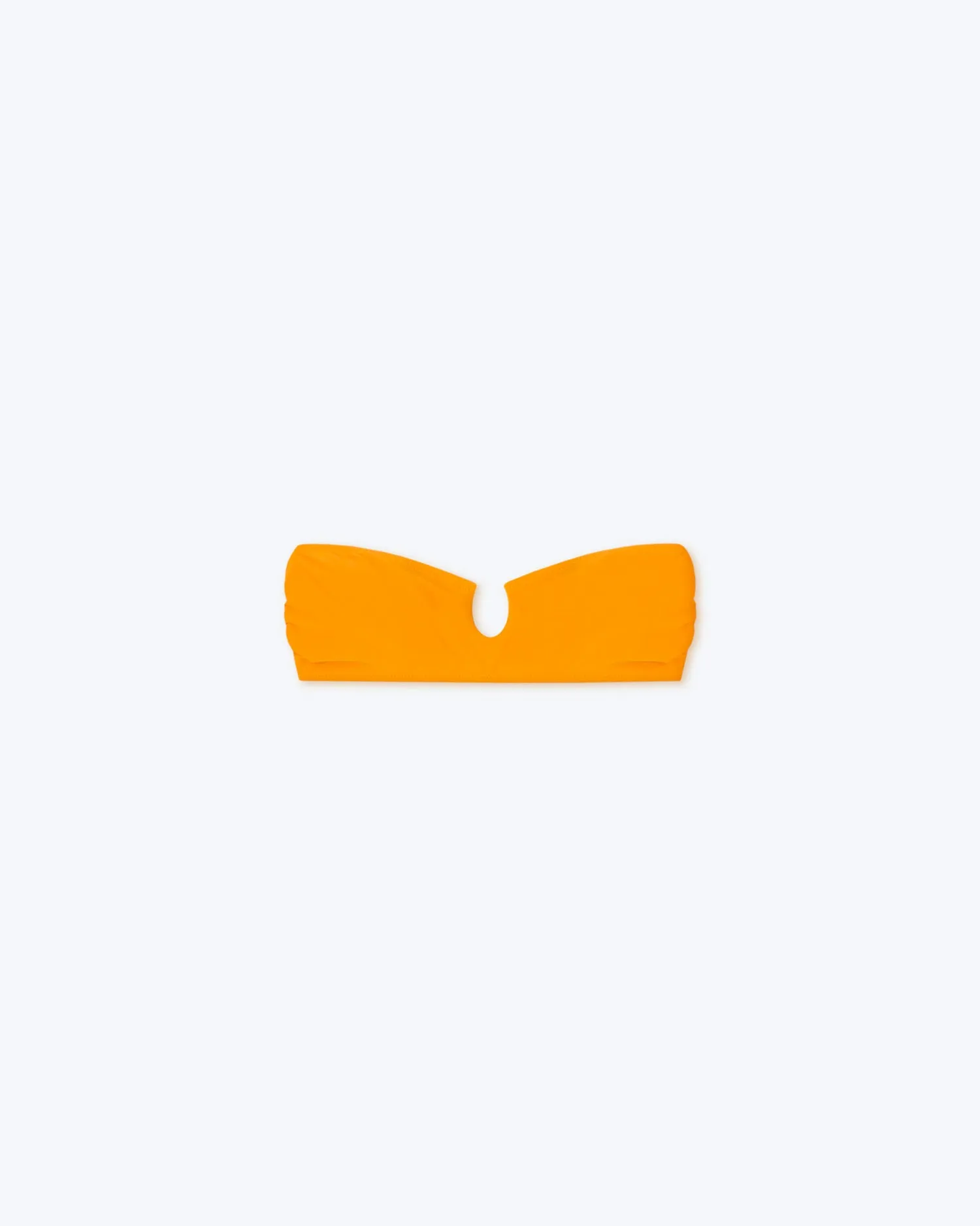 Mahy - Sale Round Front Wire Bandeau - Orange sold by Nanushka