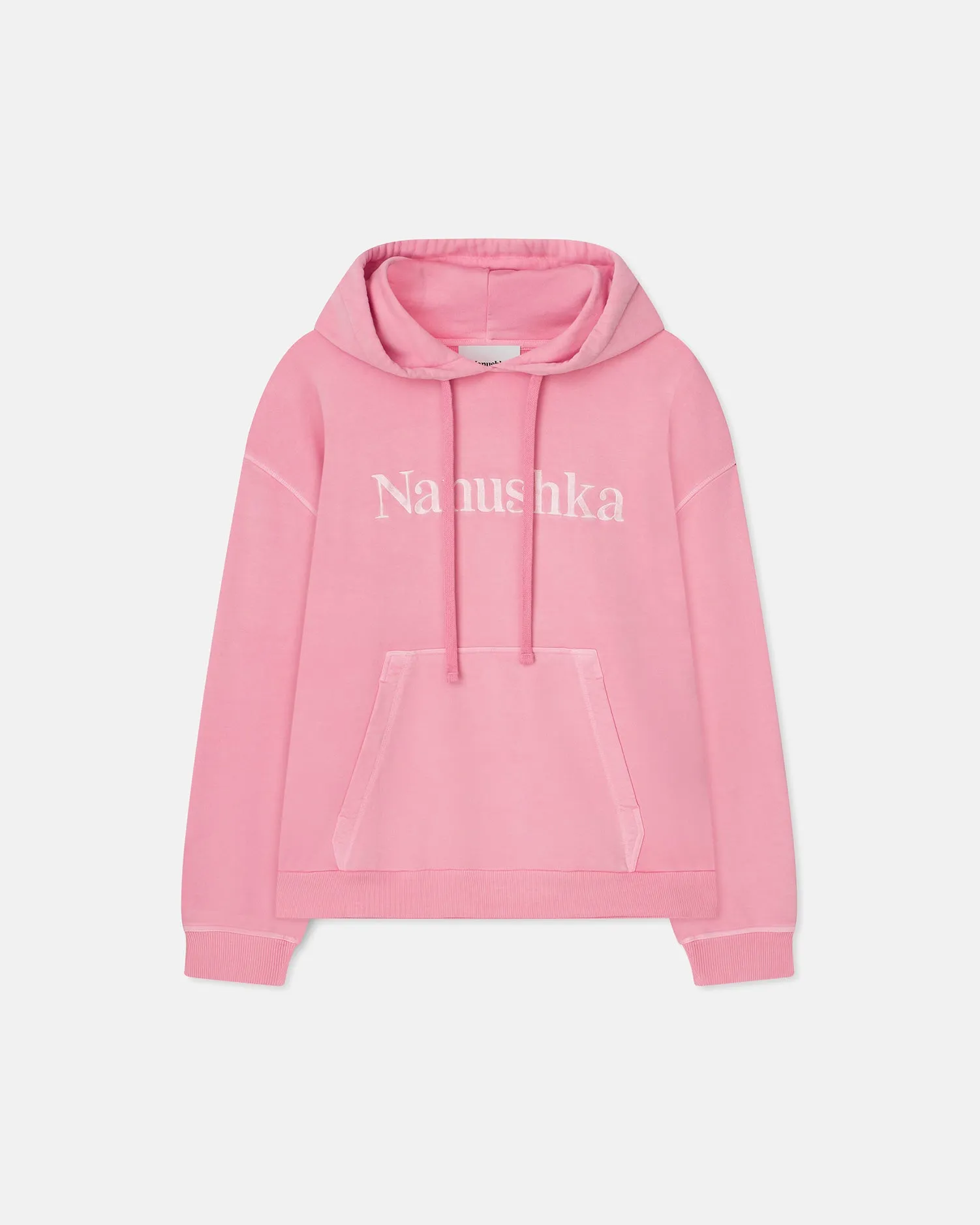 Ever - Sale Organically Grown Cotton-Fleece Hoodie - Washed Pink Pf23 sold by Nanushka