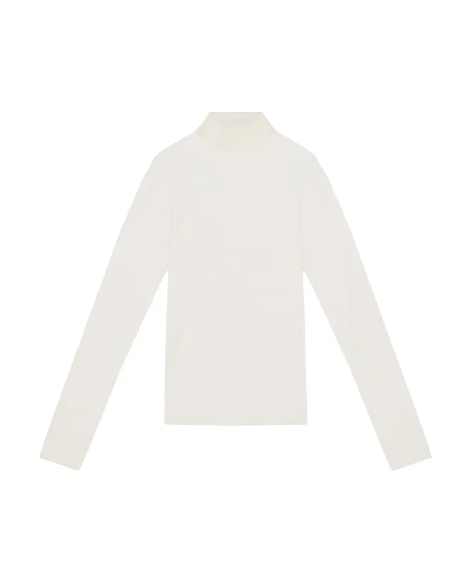 Harri - Sale Merino Wool Top - Creme sold by Nanushka