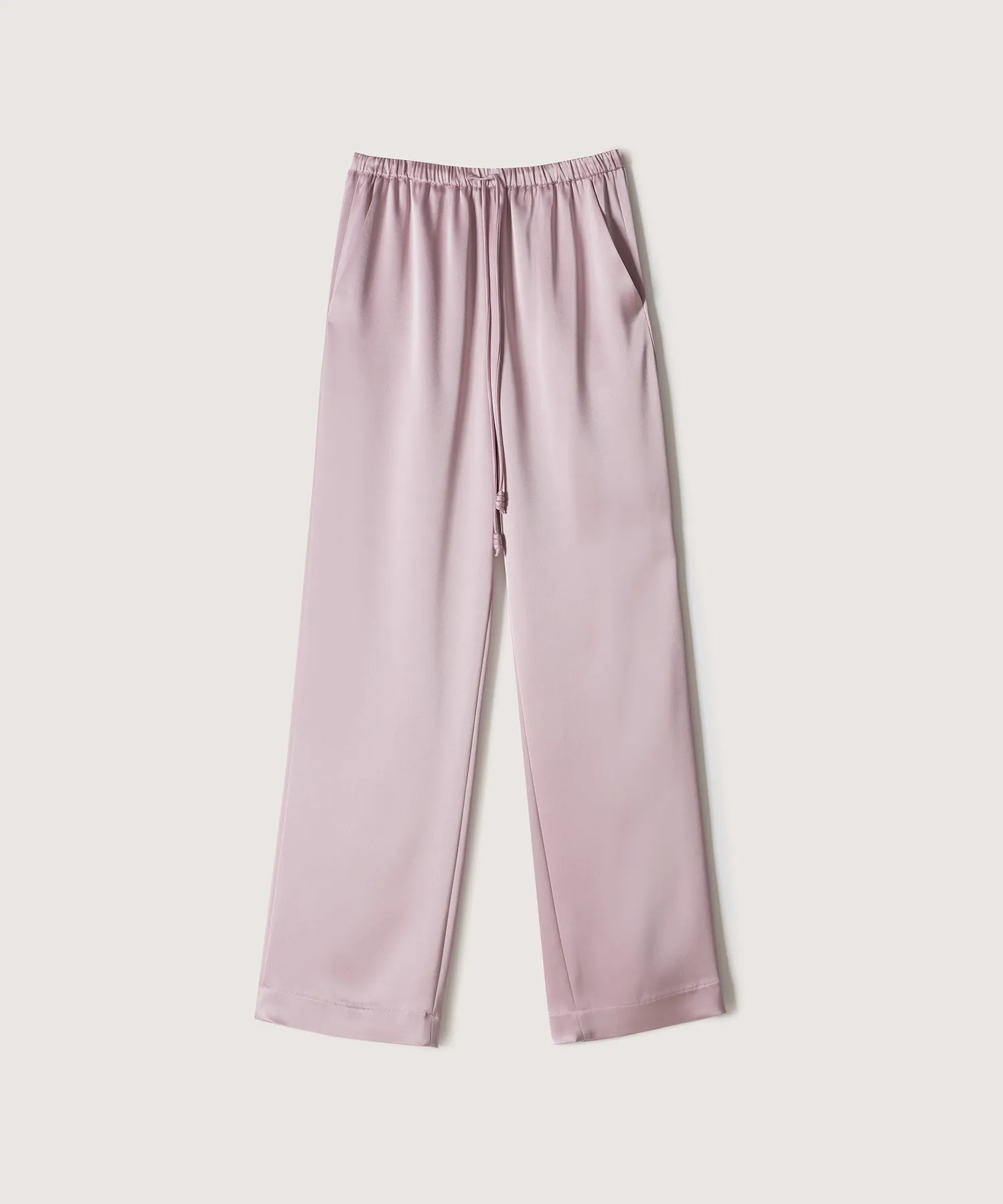 Tupsa - Slip Satin Pants - Desert Rose sold by Nanushka