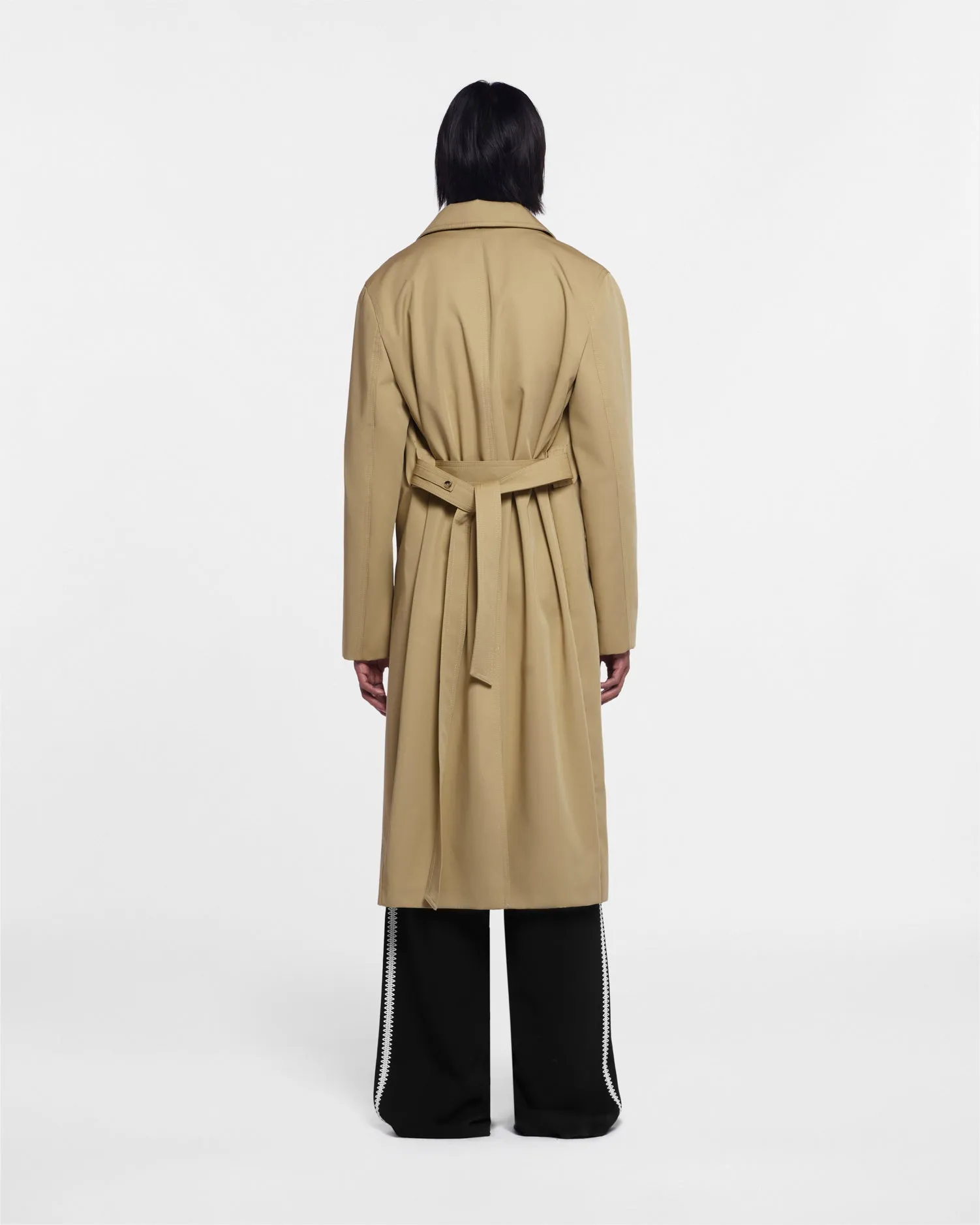 Derron - Sale Bonded Trench Coat - Beige sold by Nanushka product image thumbnail 3