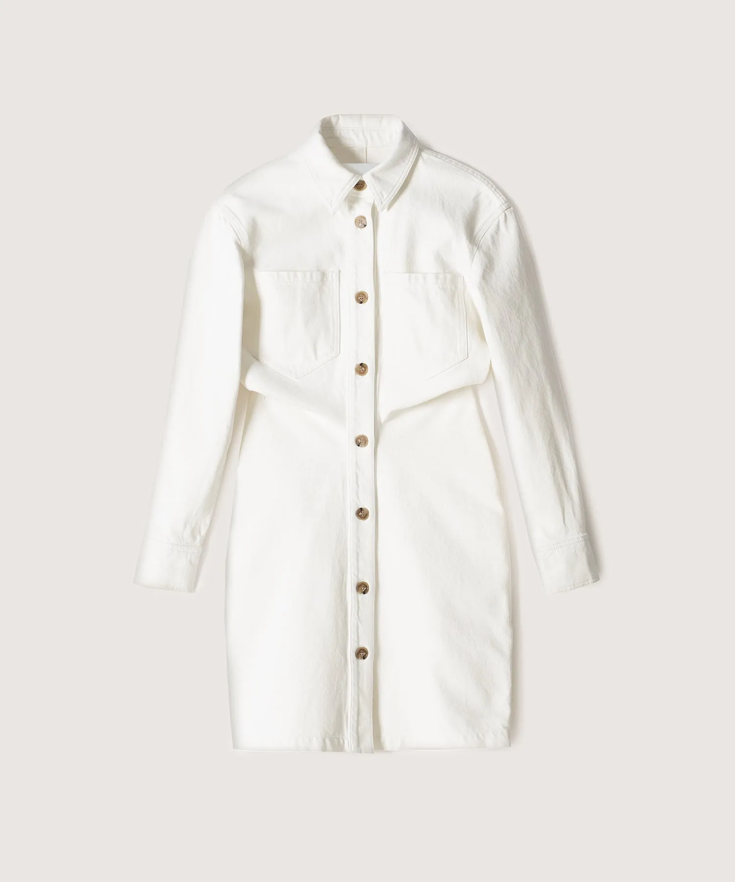 Daisy - Denim Dress - White sold by Nanushka