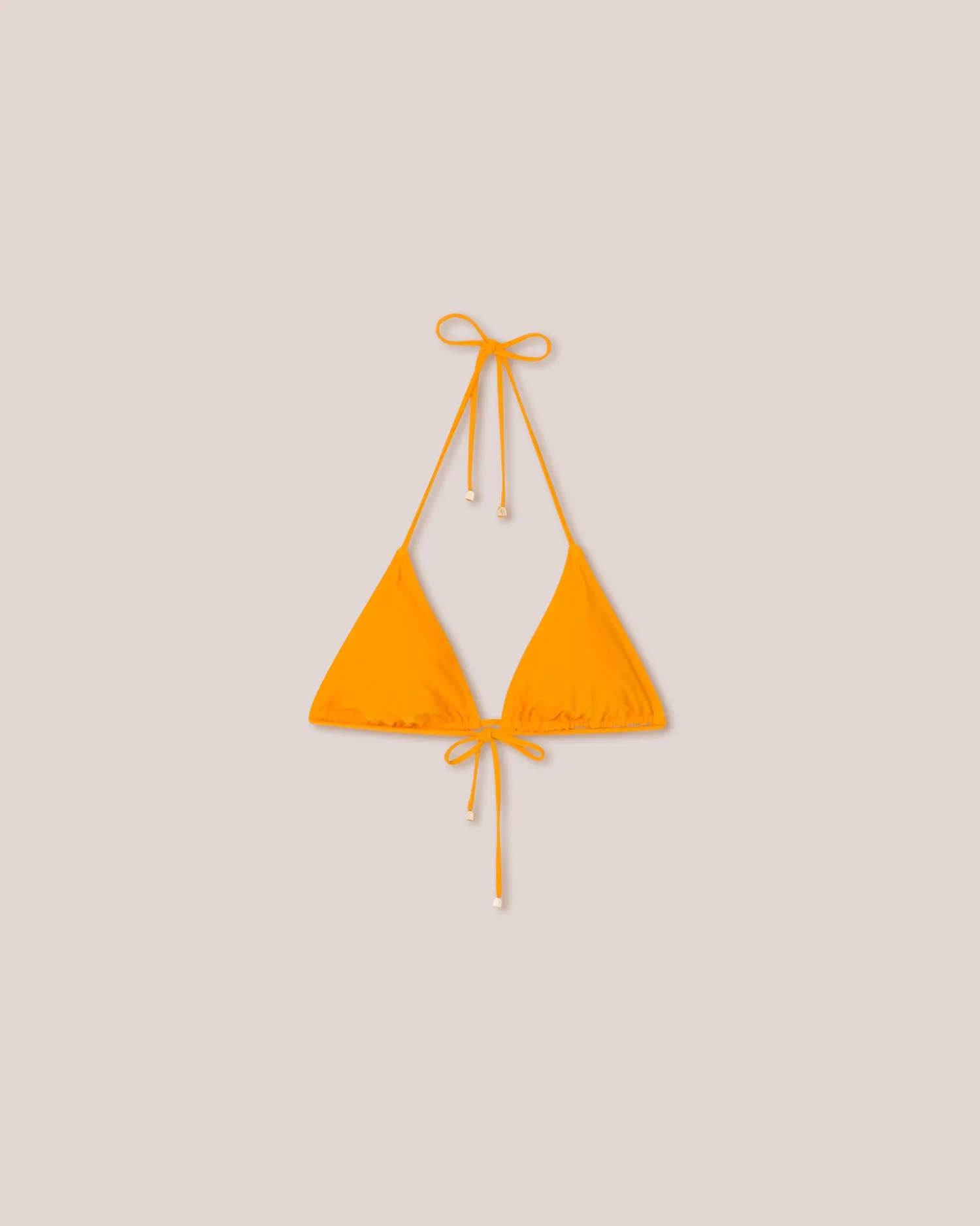 Caia - Sale Triangle Swim Top - Orange Hs22 sold by Nanushka