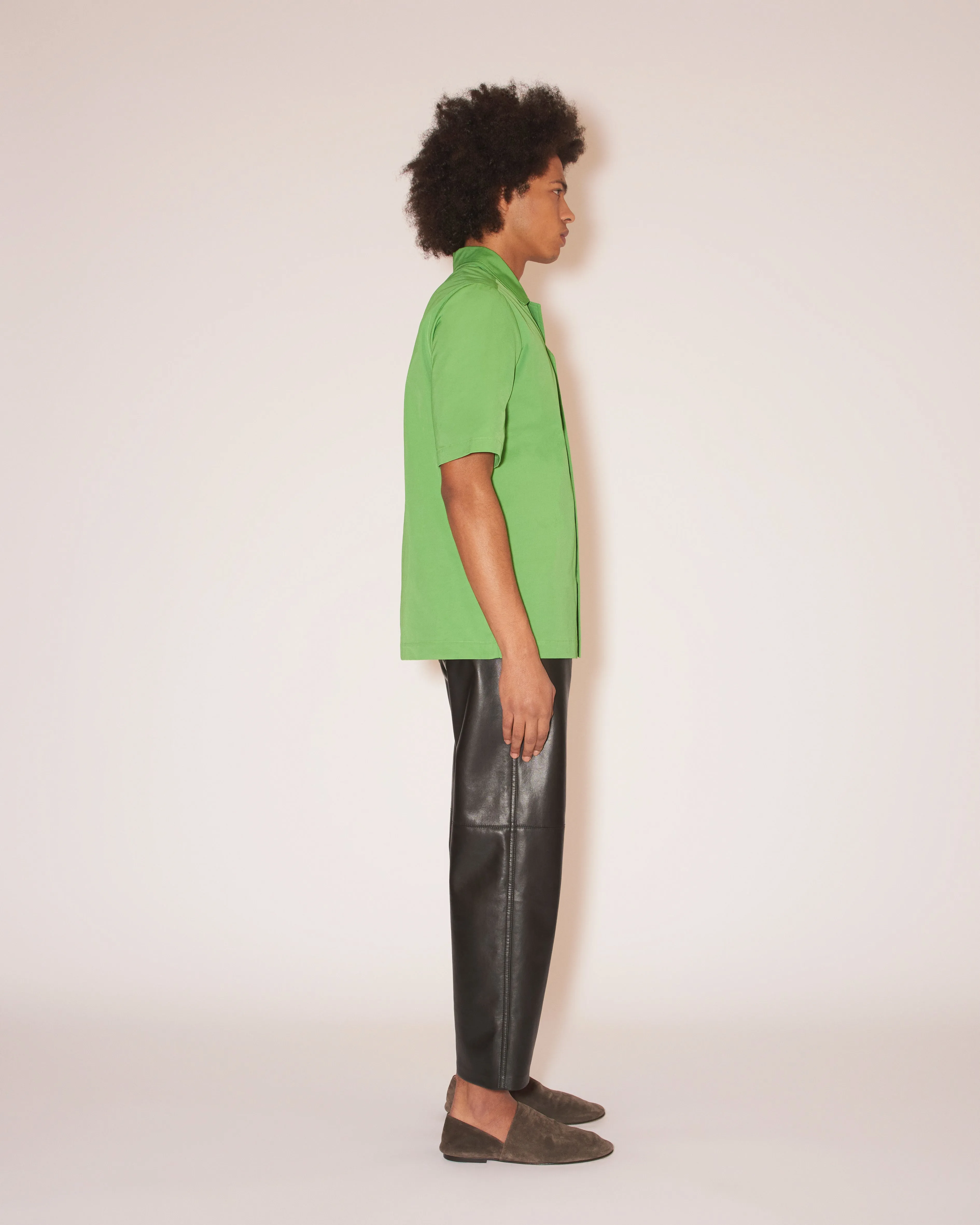 Bodil - Sale Tech Twill Shirt - Green Ss22 sold by Nanushka product image thumbnail 4