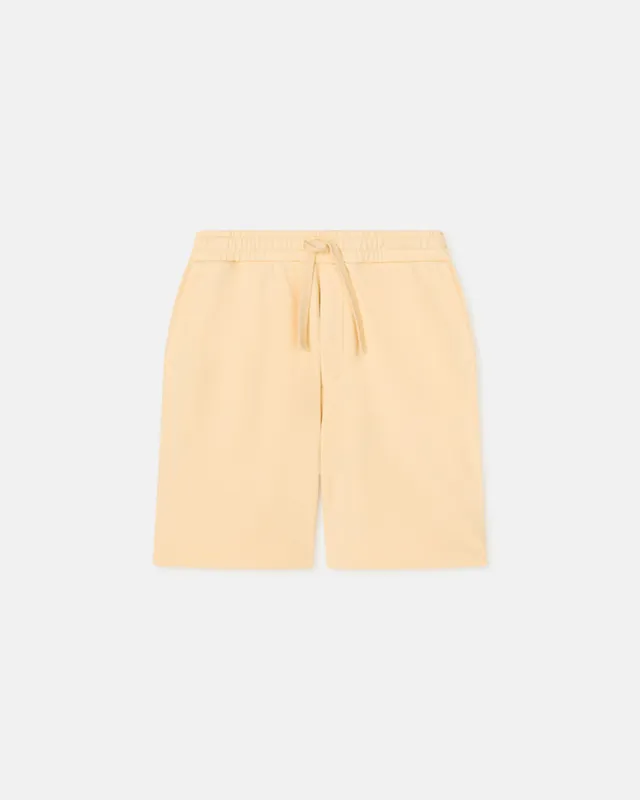 Doxxi - Organic Fleece Shorts - Light Marigold sold by Nanushka