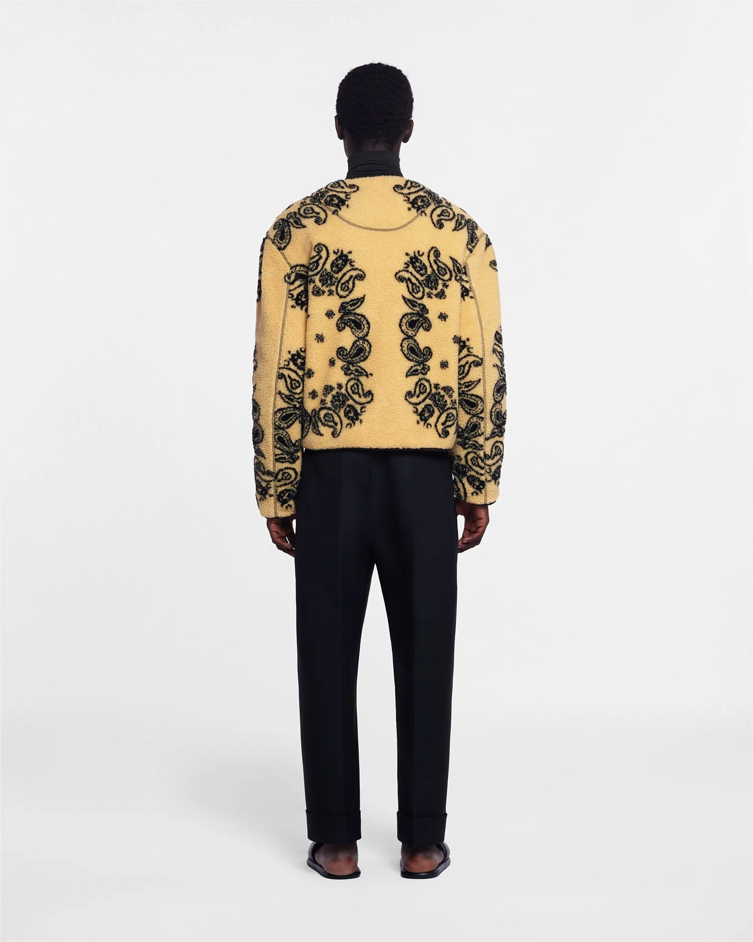 Vico - Sale Fleece-Jacquard Jacket - Bandana sold by Nanushka product image thumbnail 5