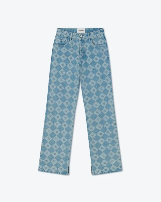Maeson - Sale Jeans - Blue Monogram sold by Nanushka