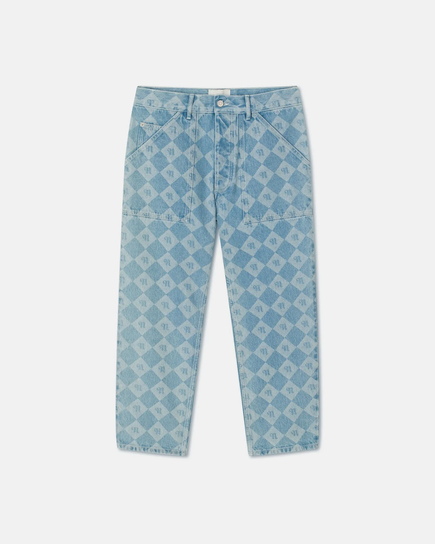 Jasper - Sale Jeans - Blue Monogram sold by Nanushka