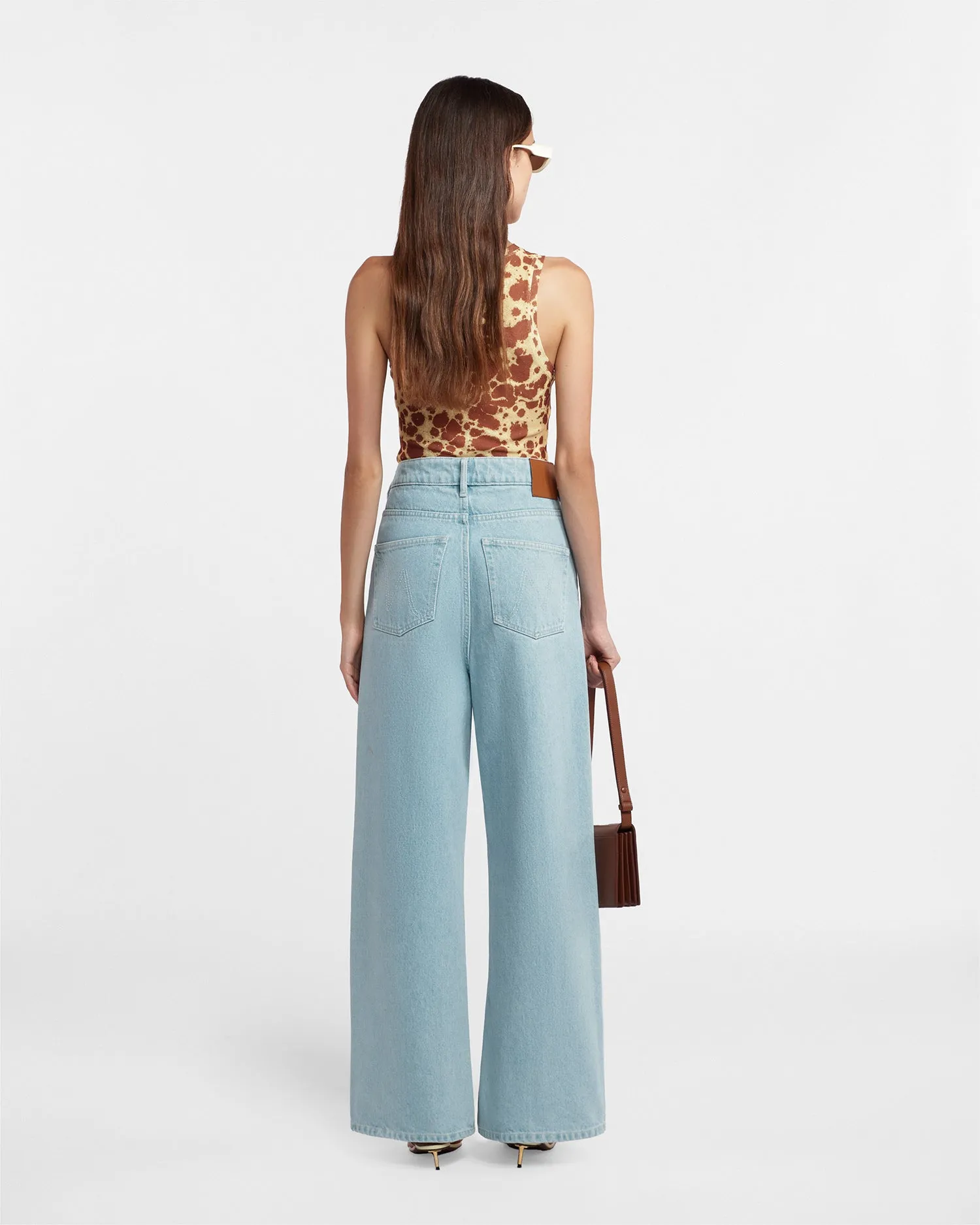 Josine - Sale Wide-Leg Jeans - Sun Bleach sold by Nanushka product image thumbnail 2