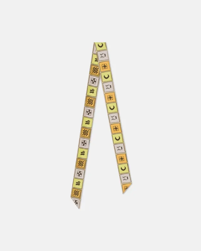 Nixi - Sale Printed Silk-Twill Scarf - Kopjafa Multicolor sold by Nanushka