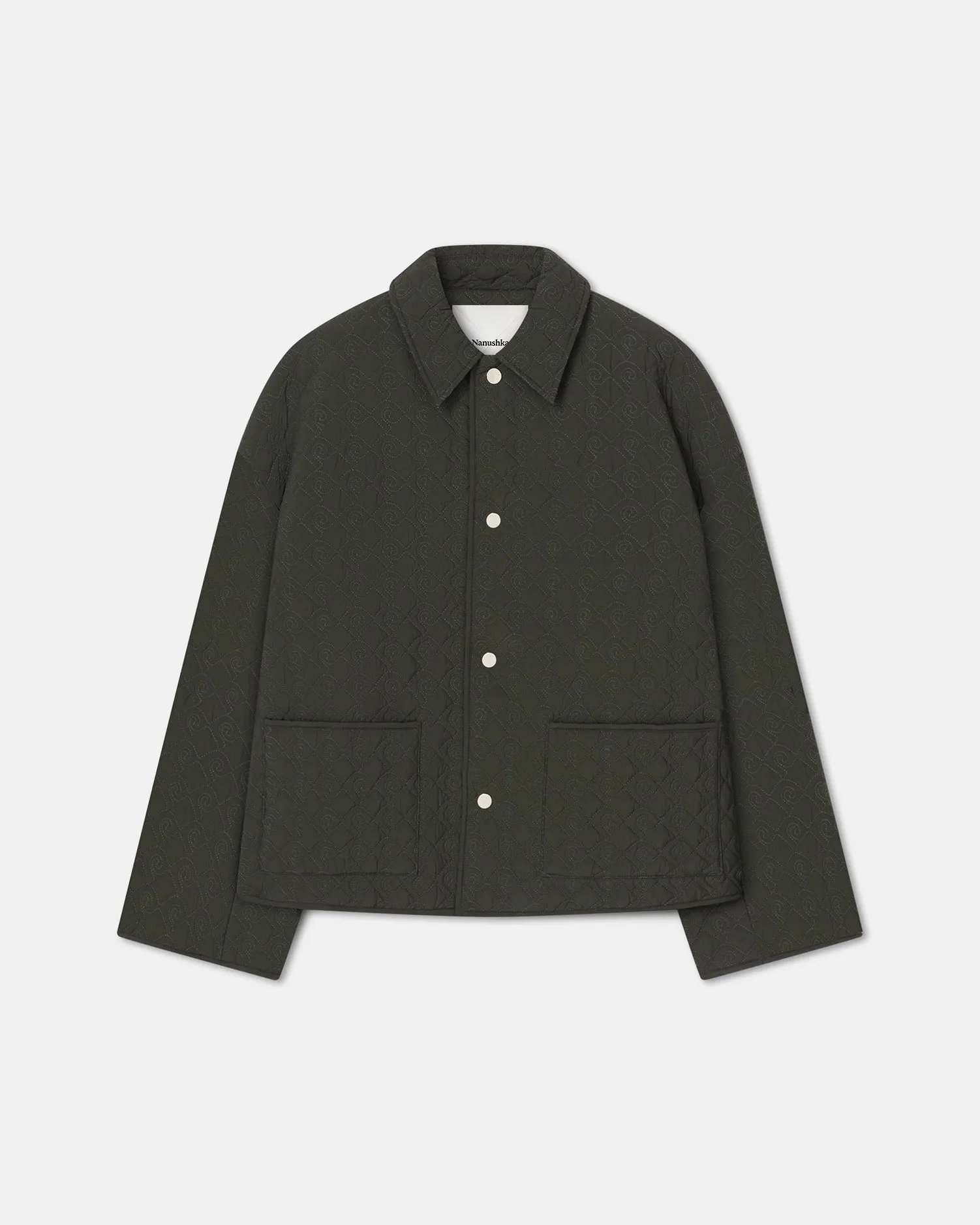 Gibbson - Quilted Nylon Jacket - Dark Green sold by Nanushka product image thumbnail 4