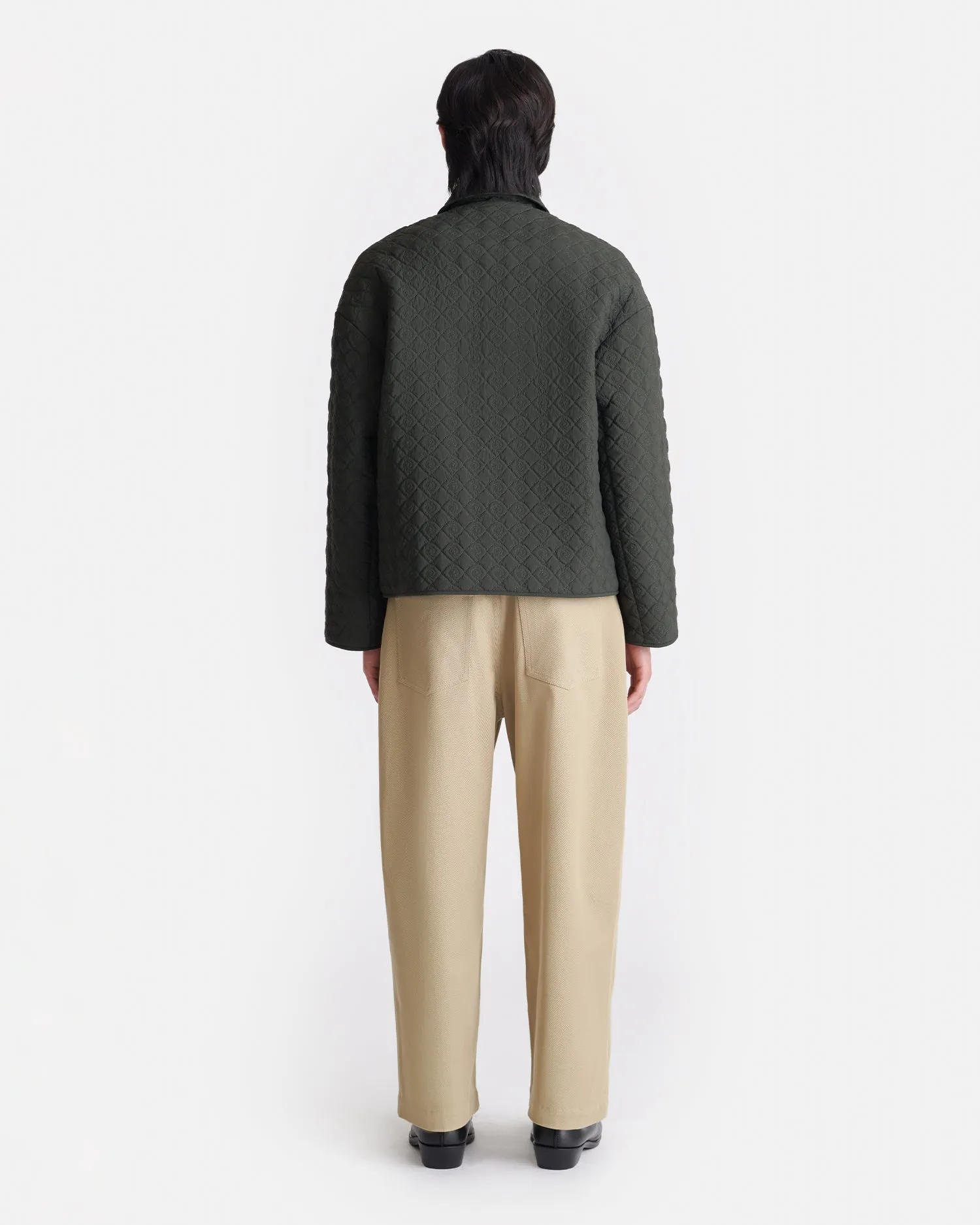 Gibbson - Quilted Nylon Jacket - Dark Green sold by Nanushka product image thumbnail 2