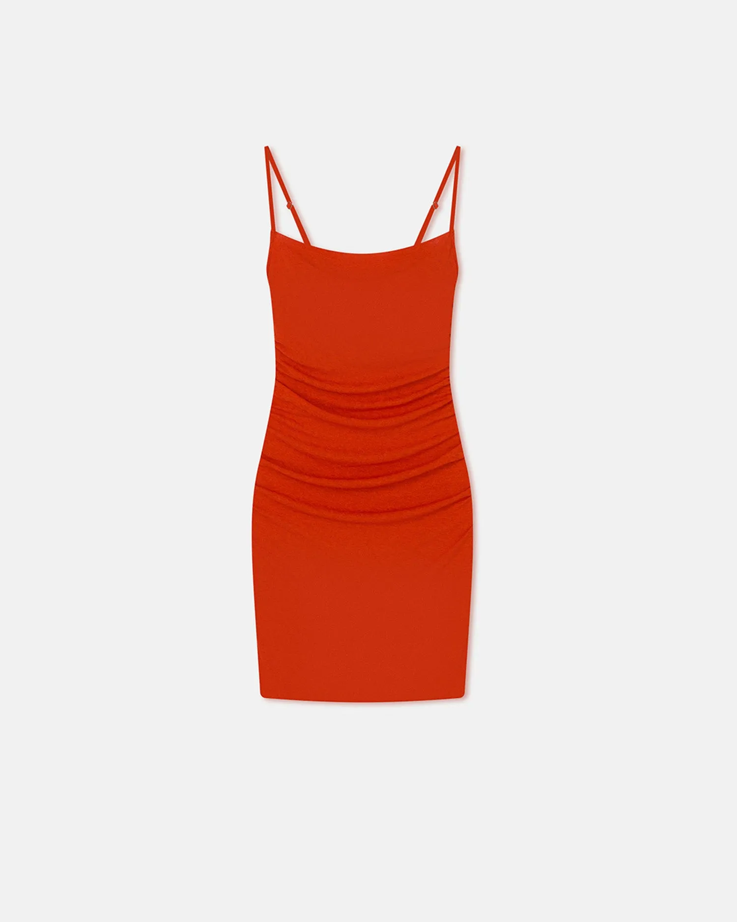 Adie - Mesh Jersey Dress - Red Orange sold by Nanushka product image thumbnail 4