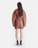 Kiyo - Okobor™ Alt-Leather Blazer - Henna sold by Nanushka