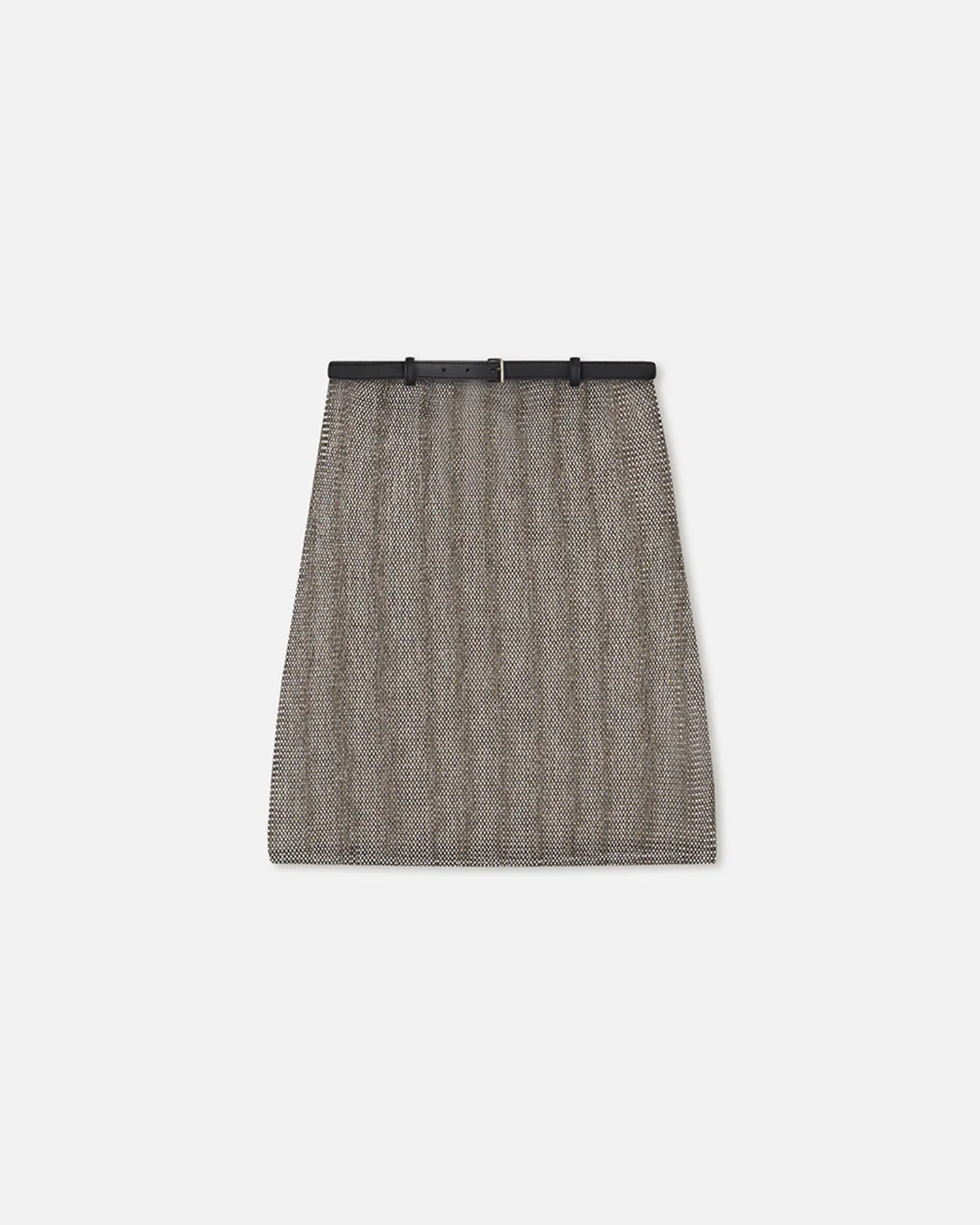 Gilma - Leather-Trimmed Metallic Top - Silver/Black sold by Nanushka product image thumbnail 4