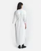 Amneris - Striped Shirt Dress - White sold by Nanushka