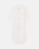 Amneris - Striped Shirt Dress - White sold by Nanushka