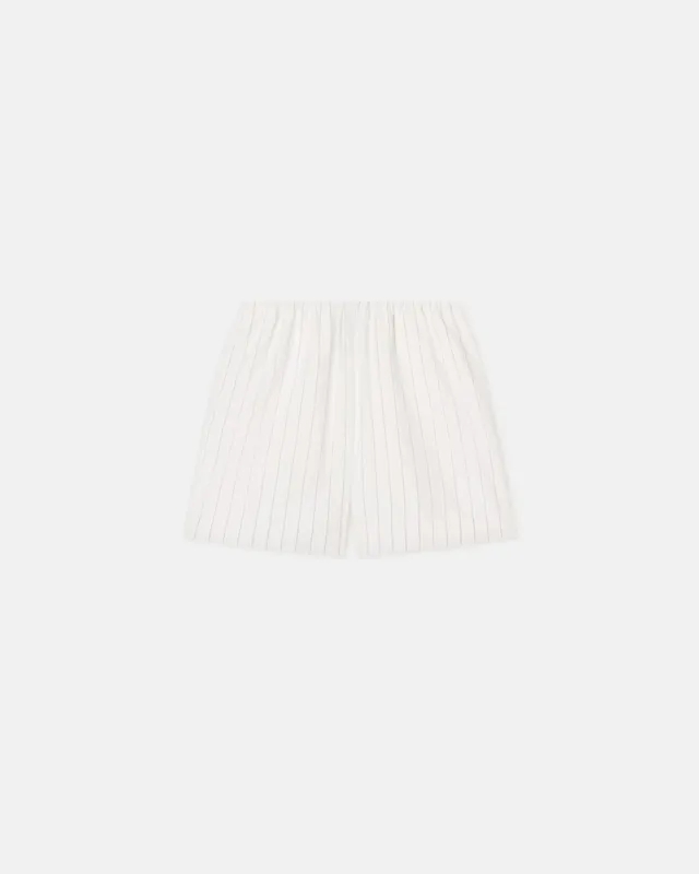 Dylla - Tailored Shorts - White sold by Nanushka