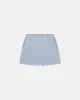 Dylla - Tailored Slip Satin Shorts - Ice Blue sold by Nanushka