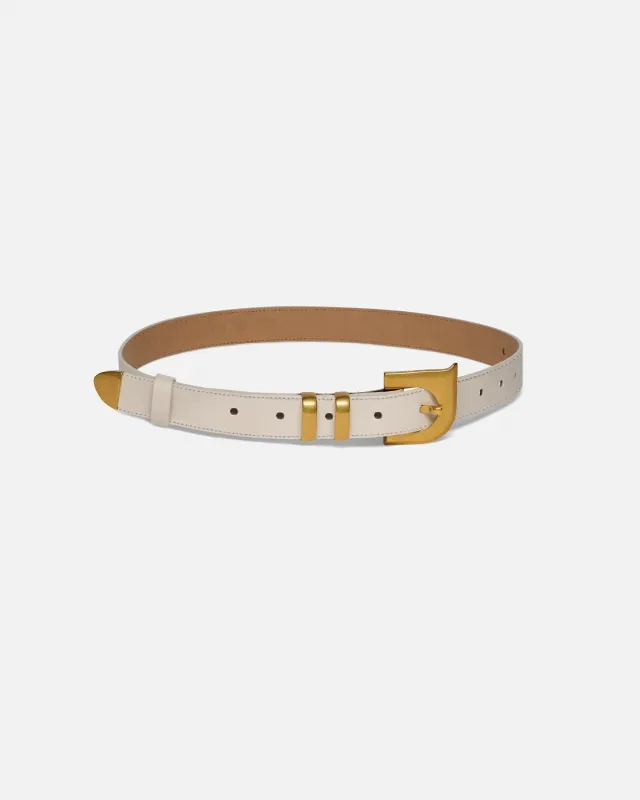 Ryker - N' Monogram Belt - Off White sold by Nanushka