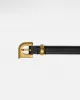 Darbie - N' Monogram Belt - Black sold by Nanushka