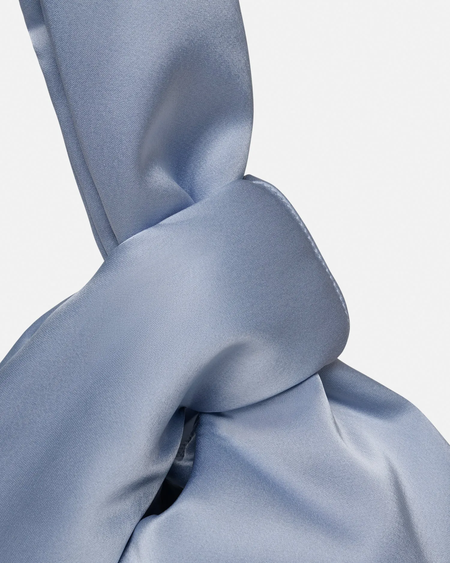 Jen - Slip Satin Bag - Ice Blue sold by Nanushka product image thumbnail 5