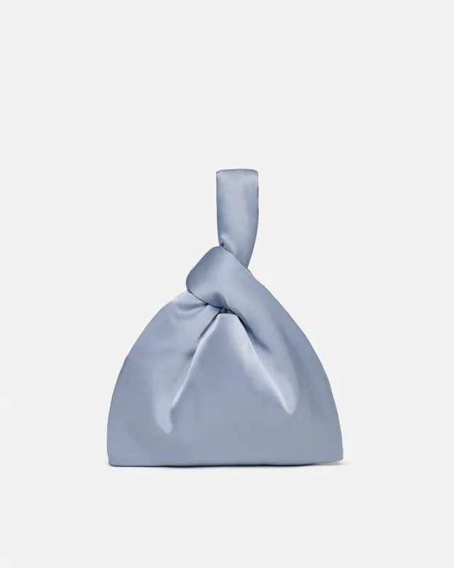 Jen - Slip Satin Bag - Ice Blue sold by Nanushka