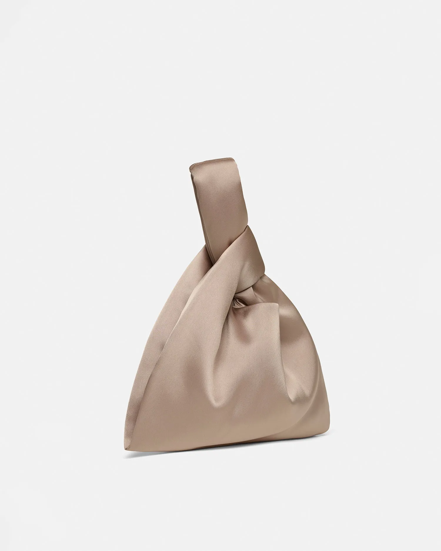 Jen - Slip Satin Bag - Dune sold by Nanushka product image thumbnail 5