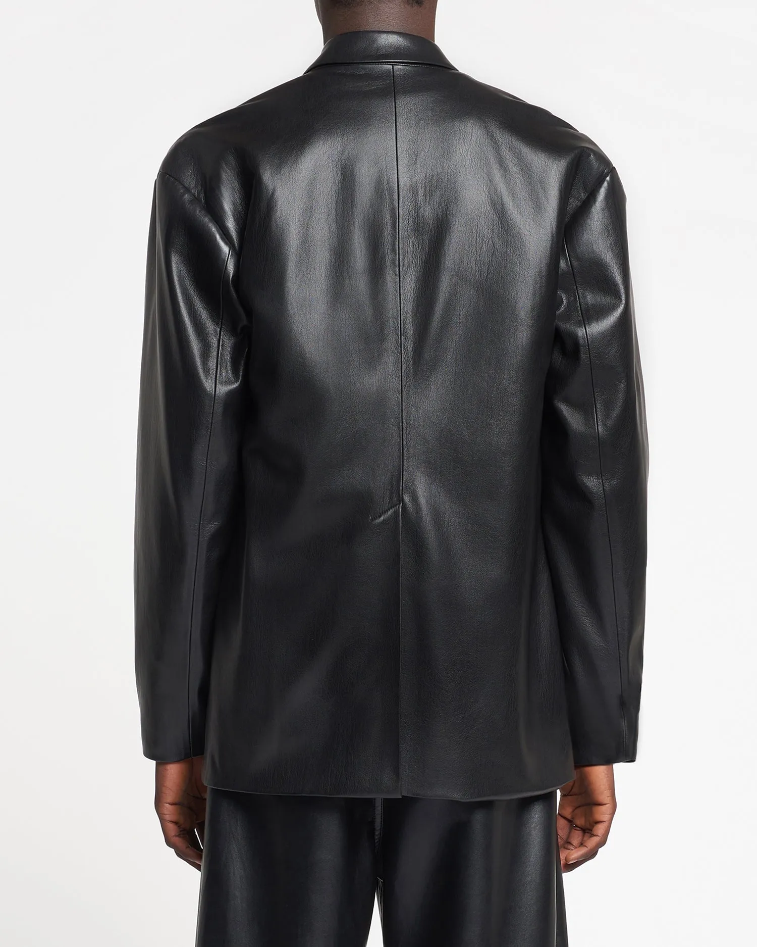 Sanco - Okobor™ Alt-Leather Jacket - Black sold by Nanushka product image thumbnail 2