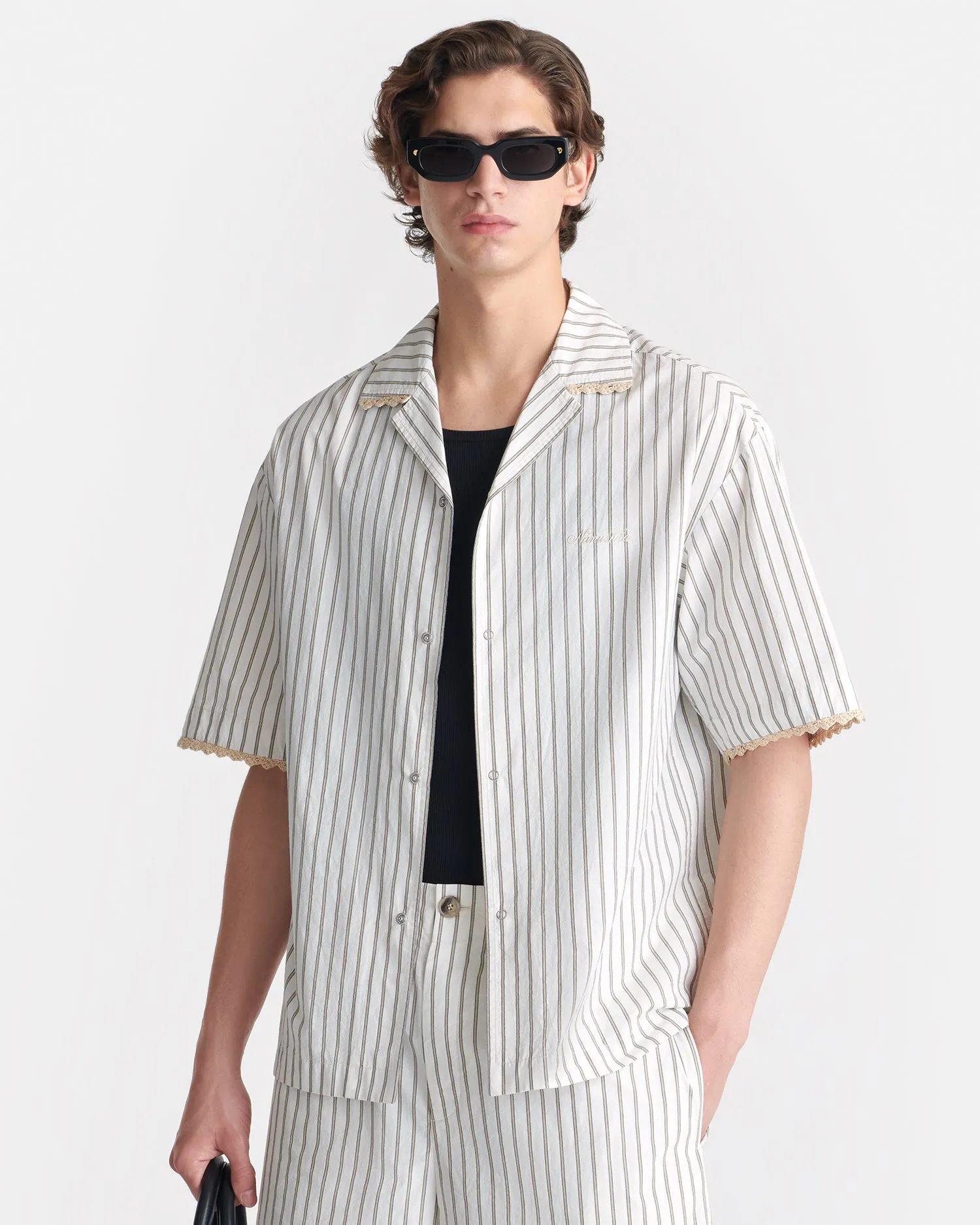 Maxton - Shirt - Creme sold by Nanushka