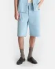 Mydal - Belted Denim Bermuda Shorts - Eco Bleach sold by Nanushka